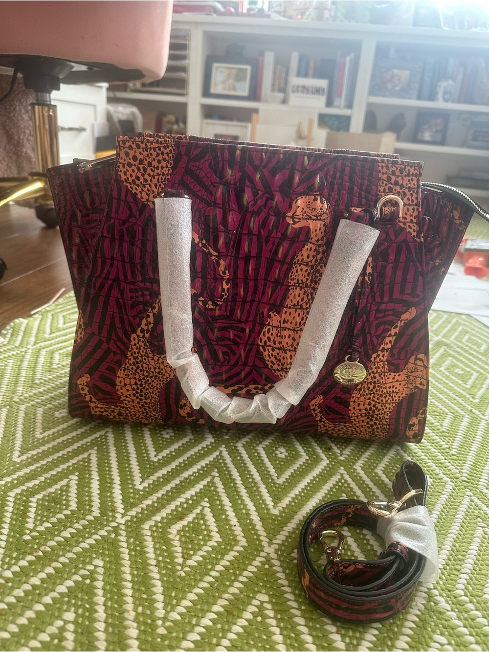 Brahmin Priscilla Satchel Melbourne Bag